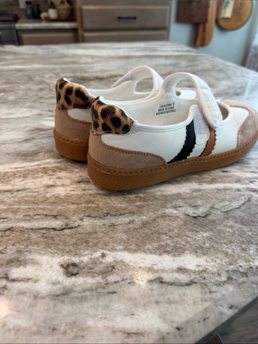 Corkys Hey Girl, calm down Mary Jane with leopard trim. Brand new - Picture 2 of 4